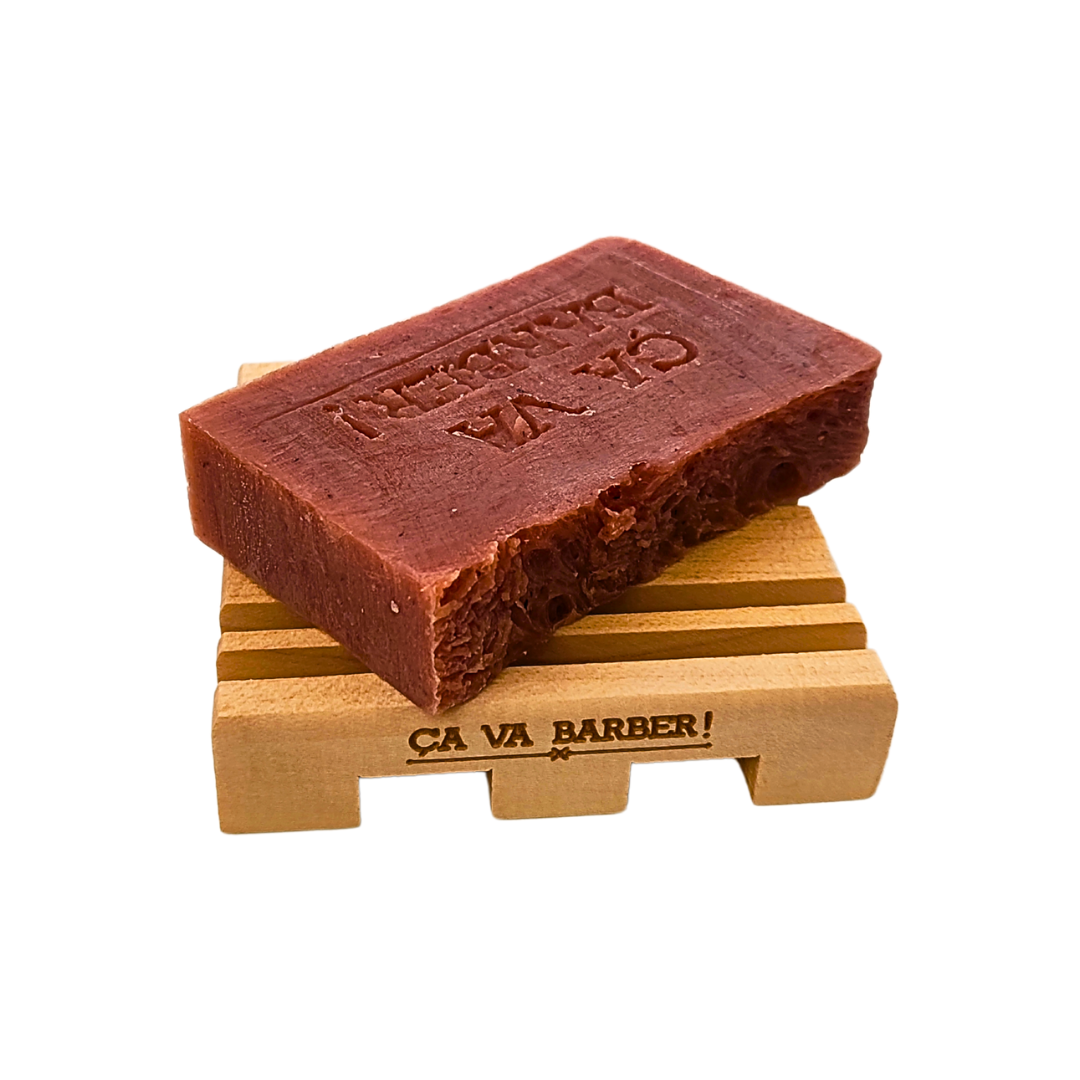 Porte-savon en bois