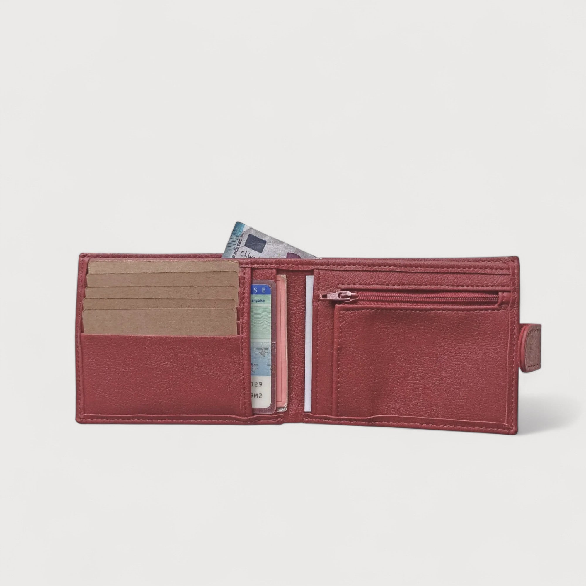 Portefeuille vegan en peau de pomme - Apple-skin Roman