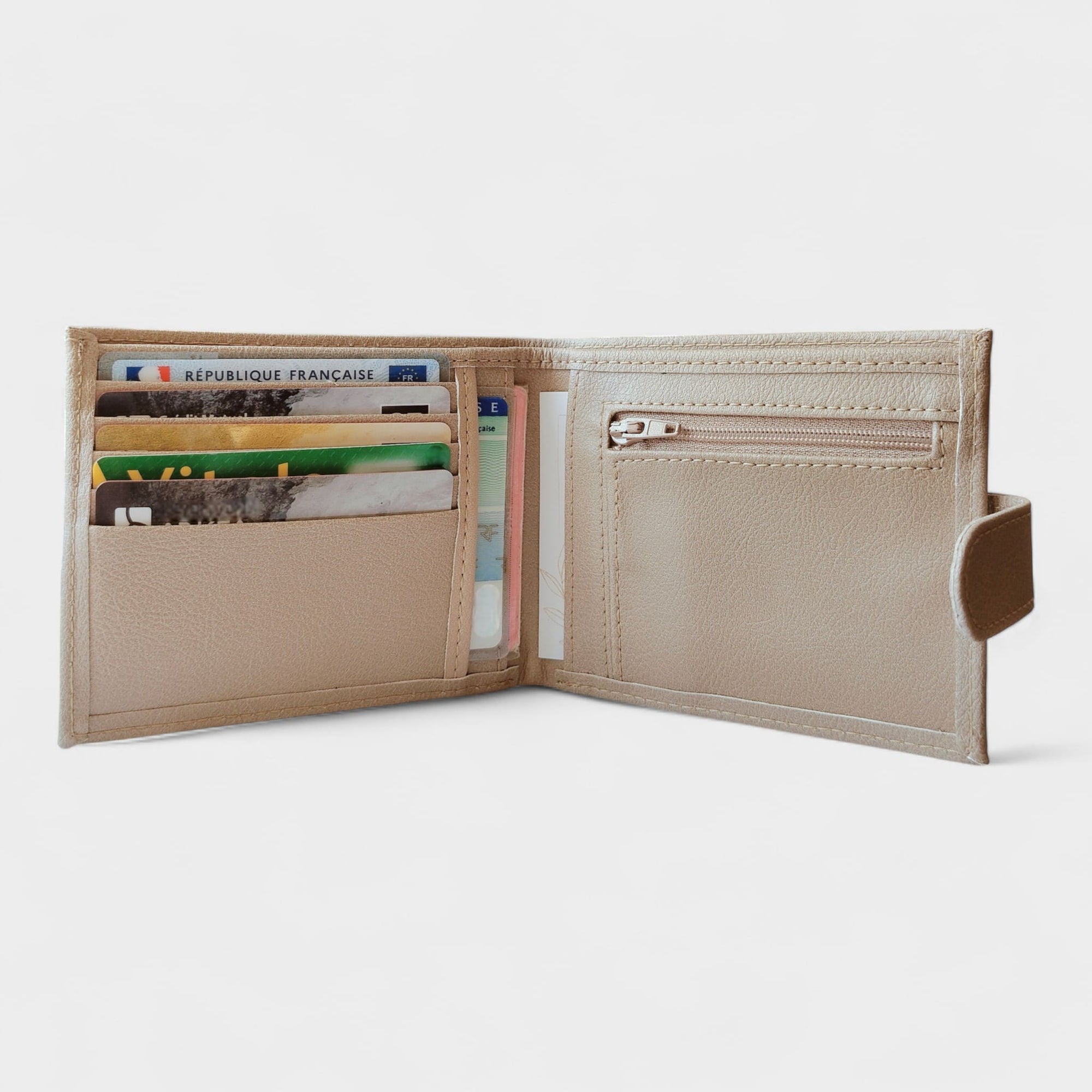 Portefeuille vegan en peau de pomme - Apple-skin Roman