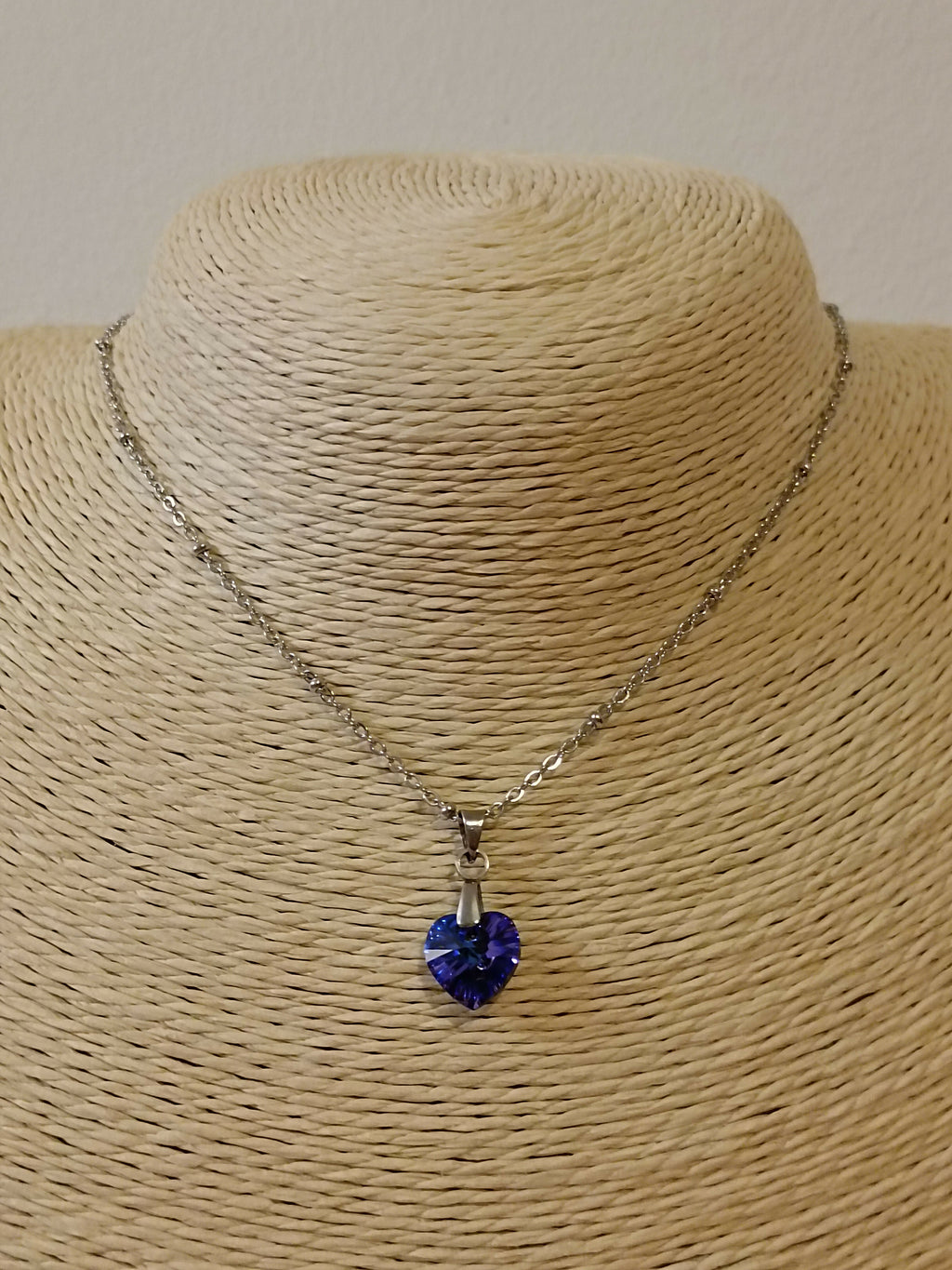 MEL/CCA Collier Cœur Argent