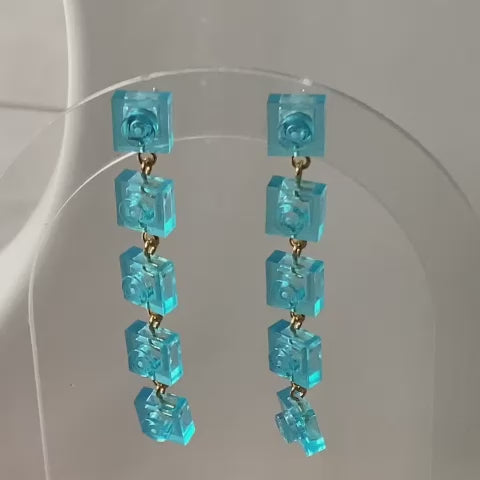 Gold Dangle Earrings - Les Somptueuses