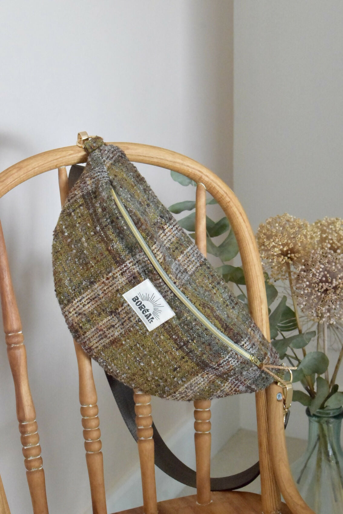 banane-vert-marron-bouclette-laine-chic-ethique-artisanale-fait-main-tendance-upcycling