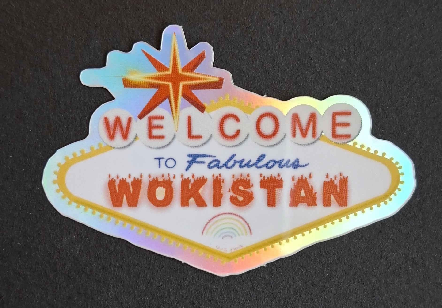 Sticker Welcome to Wokistan