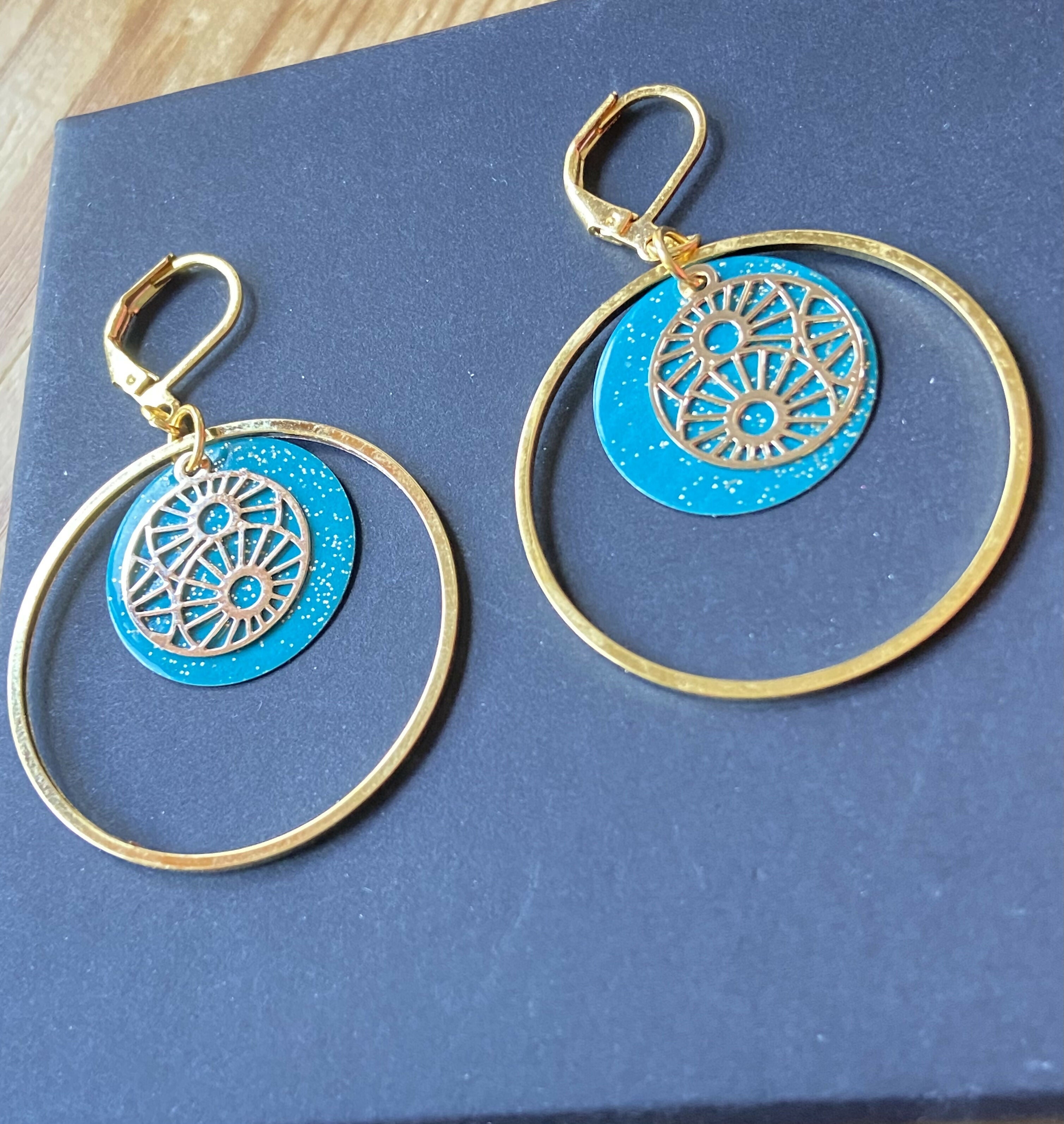 SUNFLOWER earrings