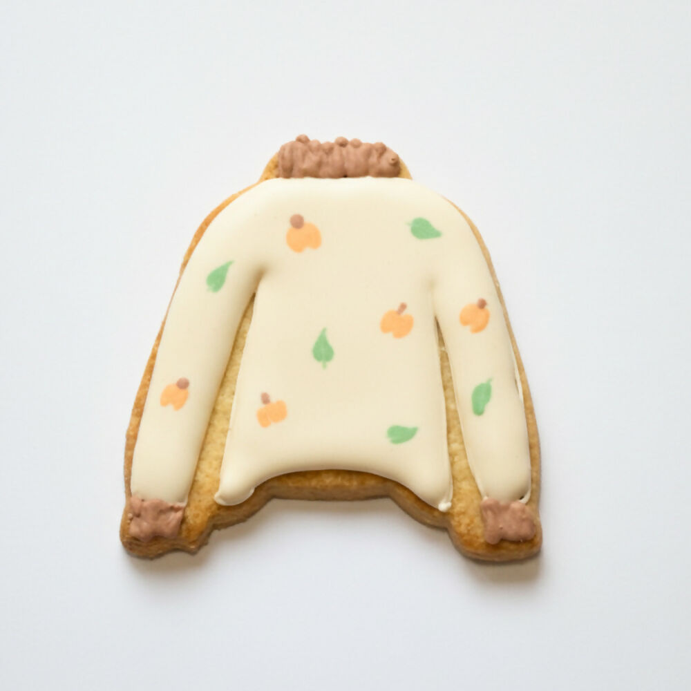 Pull d'Automne - Biscuit décoré