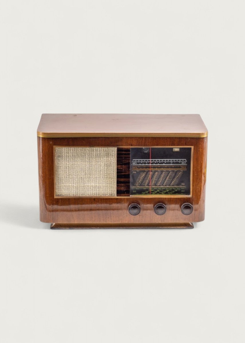 Radio Bluetooth Artisanale Vintage 40’S - enceinte - connectée - design - haut - de - gamme - vintage - prodige - radio