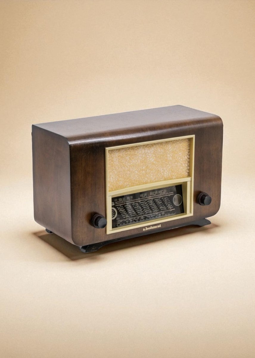Radio Bluetooth Cristal Grandin Vintage 50’S - radio - vintage - bluetooth - tsf - absolument - dab - modernisation - retrofit