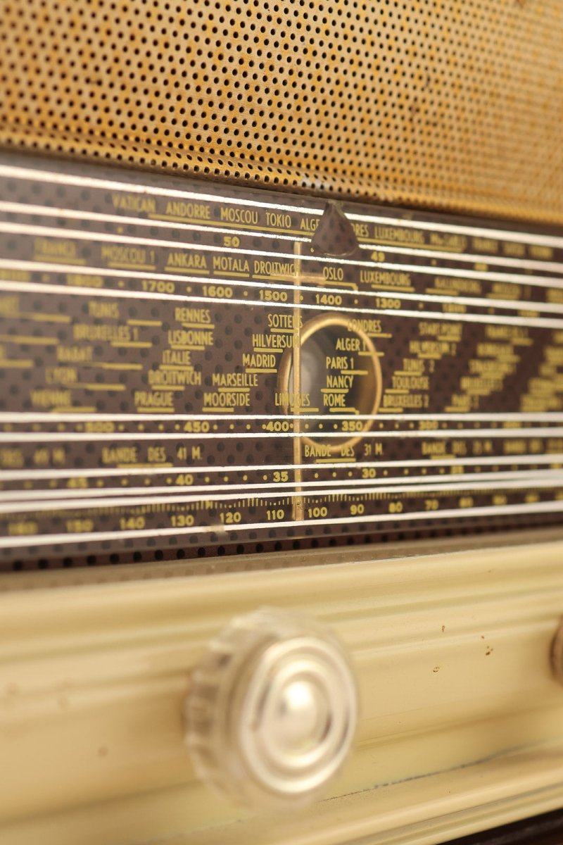 Radio Bluetooth Cristal Grandin Vintage 50’S - radio - vintage - bluetooth - tsf - absolument - dab - modernisation - retrofit