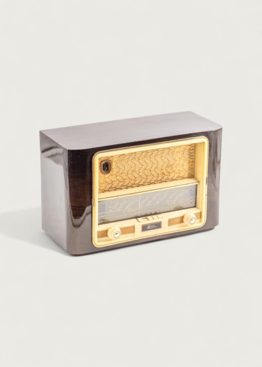 Radio Bluetooth Desjardins Vintage 50’S - enceinte - connectée - design - haut - de - gamme - vintage - prodige - radio