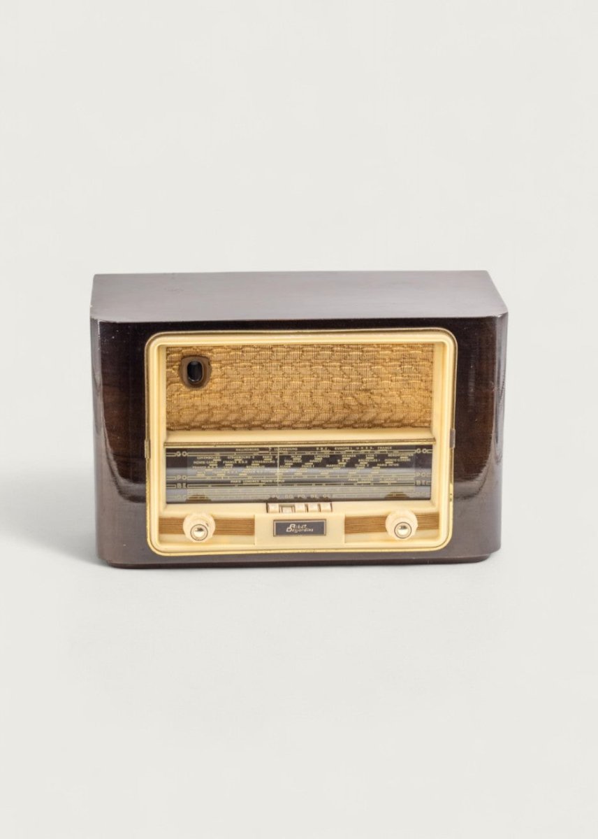 Radio Bluetooth Desjardins Vintage 50’S - enceinte - connectée - design - haut - de - gamme - vintage - prodige - radio