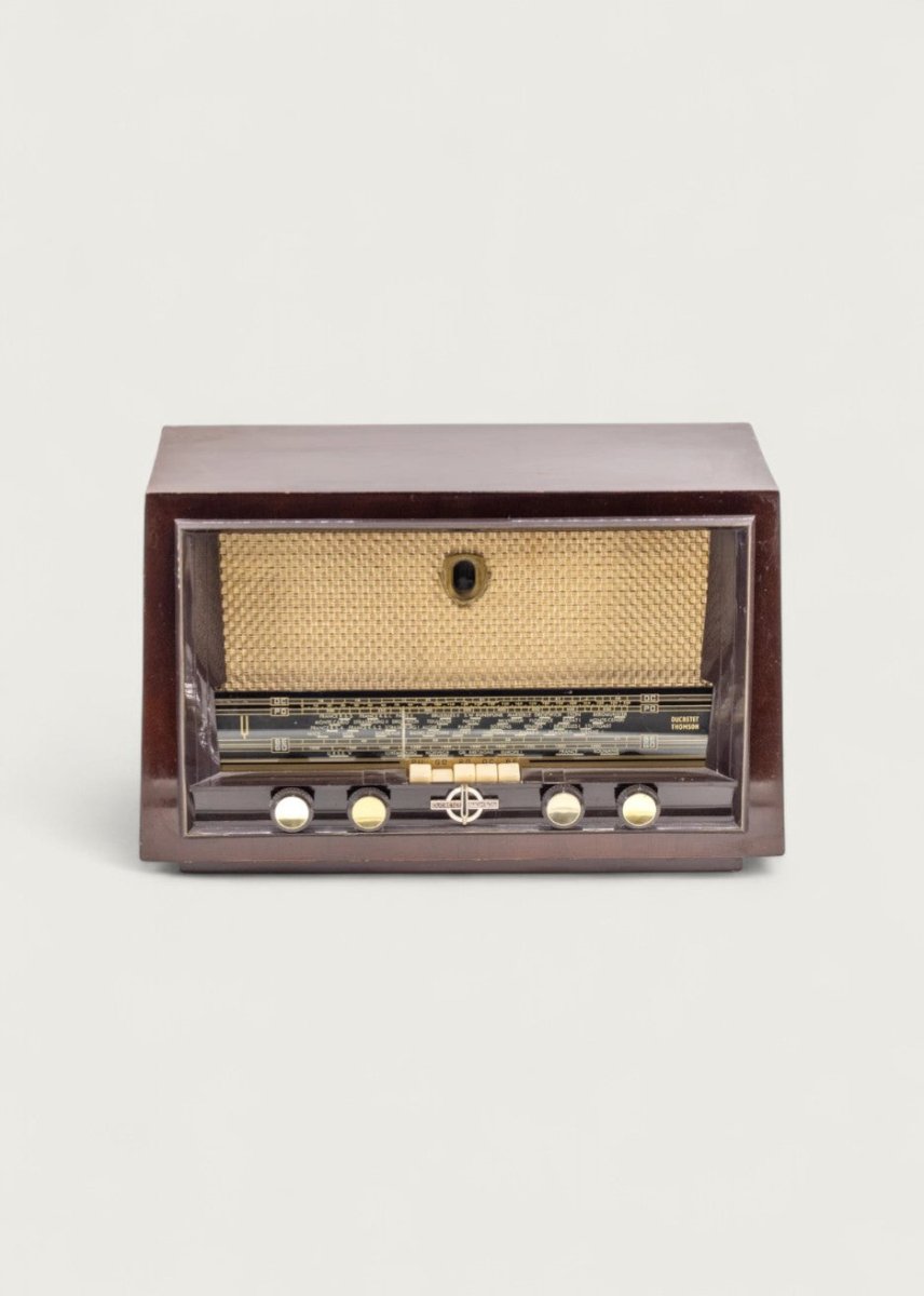 Radio Bluetooth Ducretet Thomson Vintage 50’S - enceinte - connectée - design - haut - de - gamme - vintage - prodige - radio