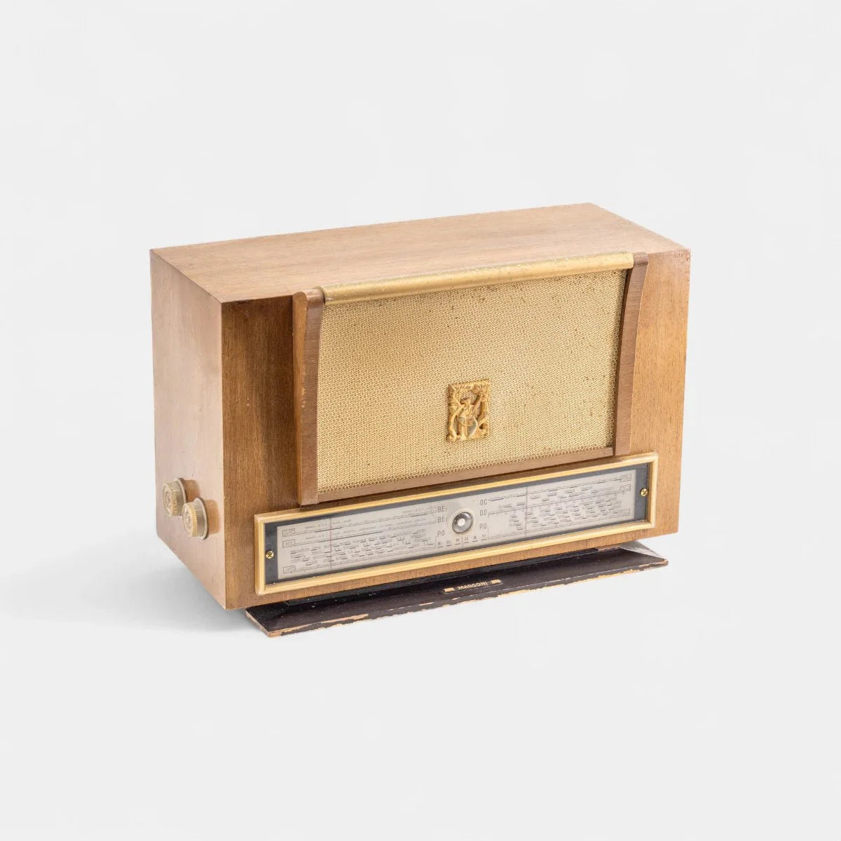 Radio Bluetooth Marconi Vintage 50’S - enceinte - connectée - design - haut - de - gamme - vintage - prodige - radio