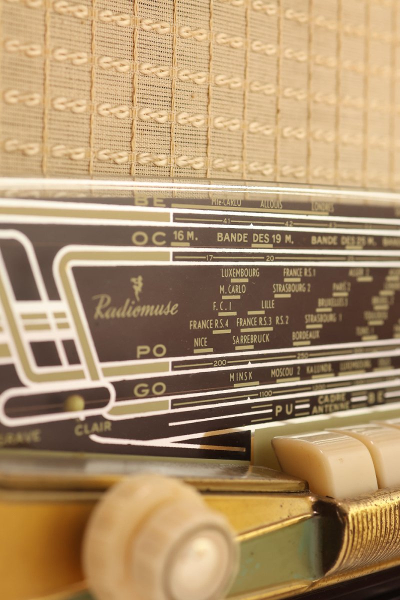 Radio Bluetooth Muse Vintage 50’S - radio - vintage - bluetooth - tsf - absolument - dab - modernisation - retrofit