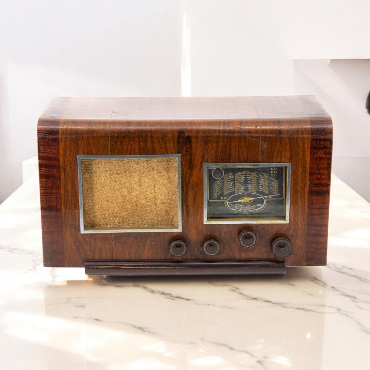 Radio Bluetooth Ondia Vintage 40’S enceinte connectée bluetooth haut de gamme prodige radio vintage design