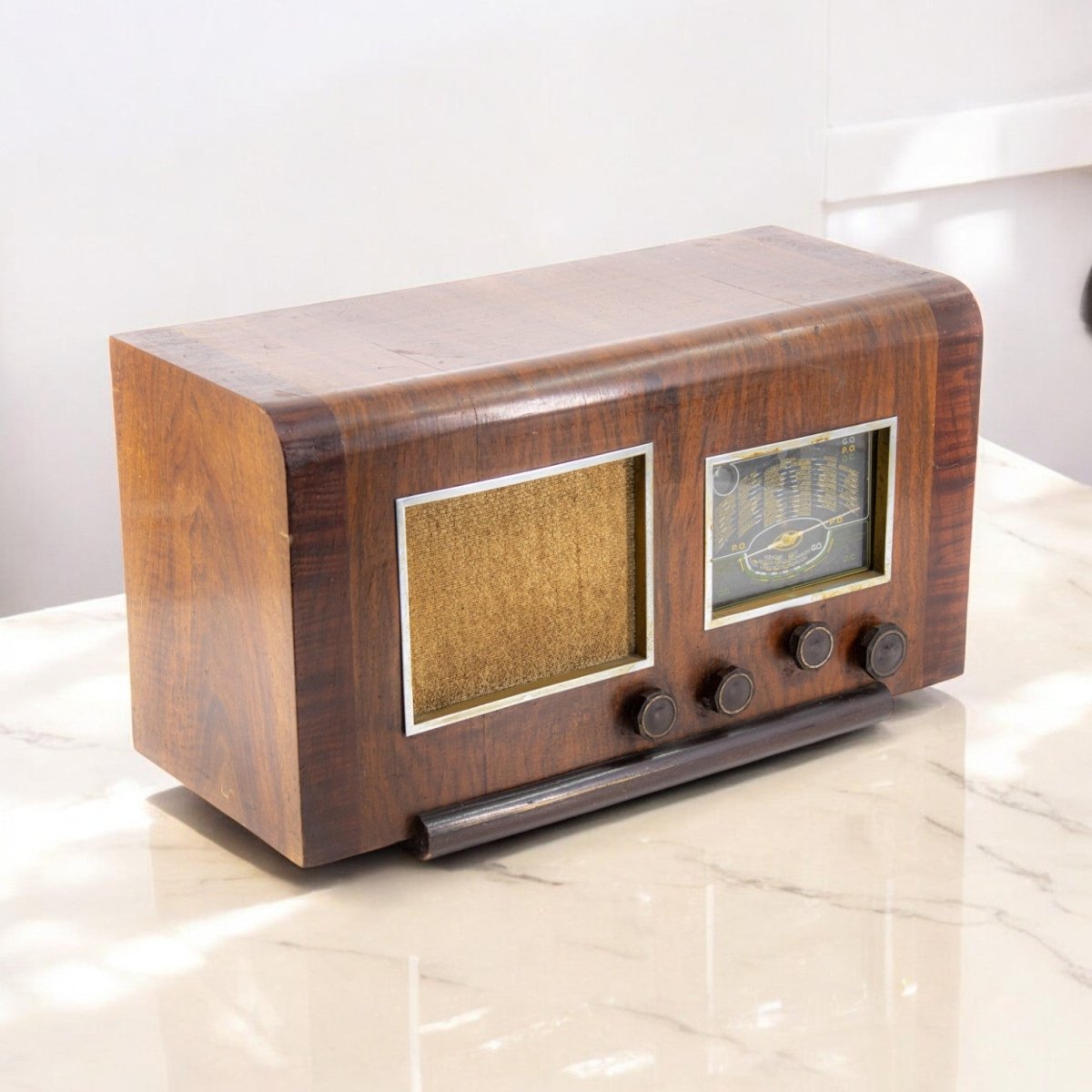 Radio Bluetooth Ondia Vintage 40’S enceinte connectée bluetooth haut de gamme prodige radio vintage design