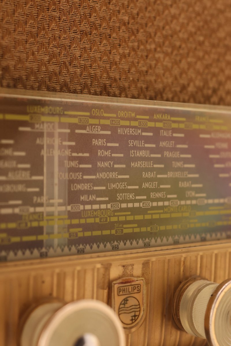 Radio Bluetooth Philips Vintage 50’S - radio - vintage - bluetooth - tsf - absolument - dab - modernisation - retrofit