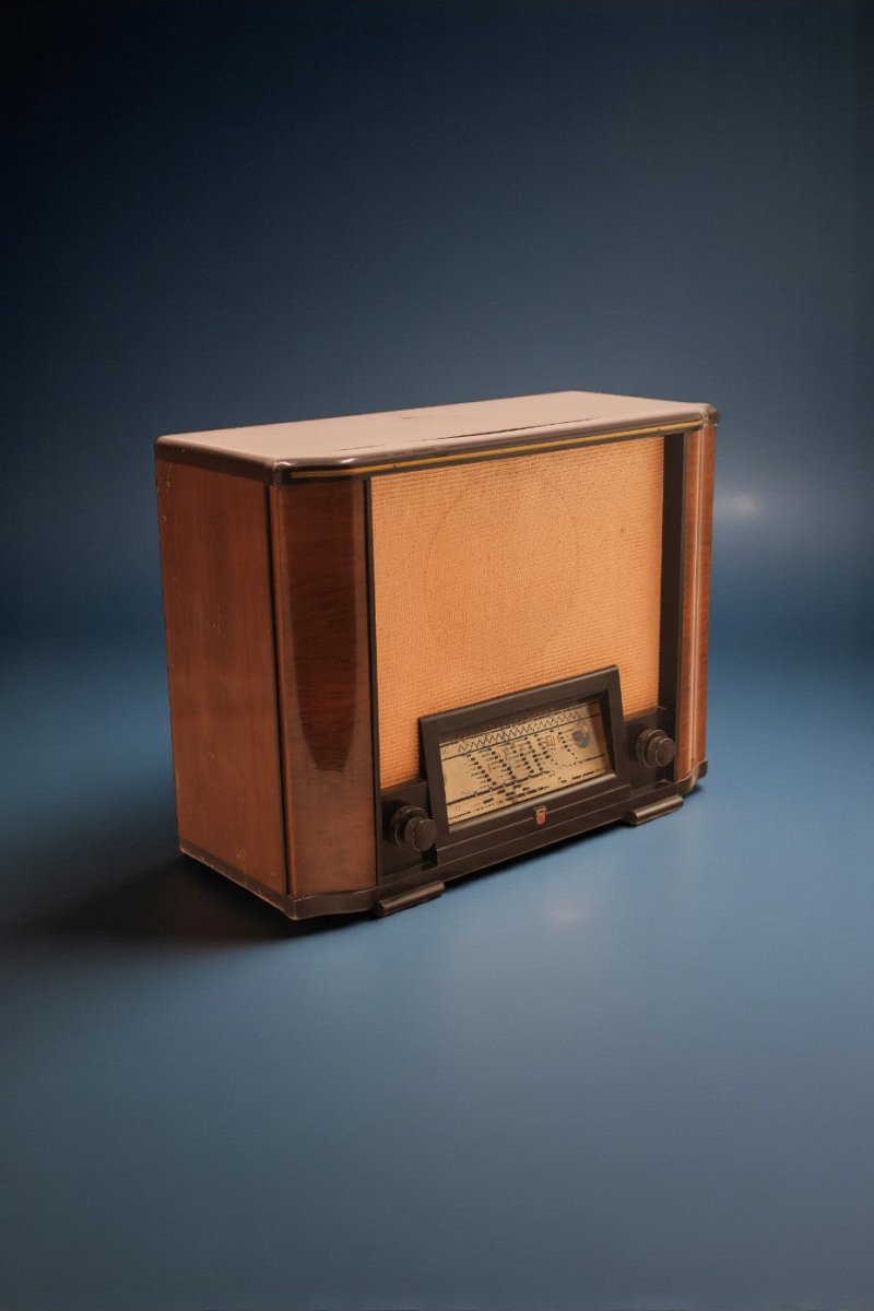 Radio Bluetooth Philips Vintage 50’S - radio - vintage - bluetooth - tsf - absolument - dab - modernisation - retrofit