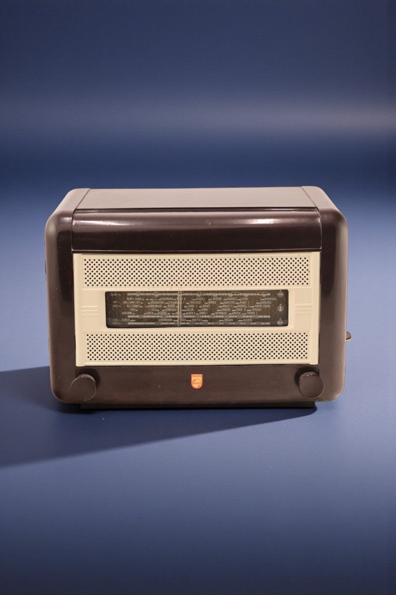 Radio Bluetooth Philips Vintage 50’S - radio - vintage - bluetooth - tsf - absolument - dab - modernisation - retrofit