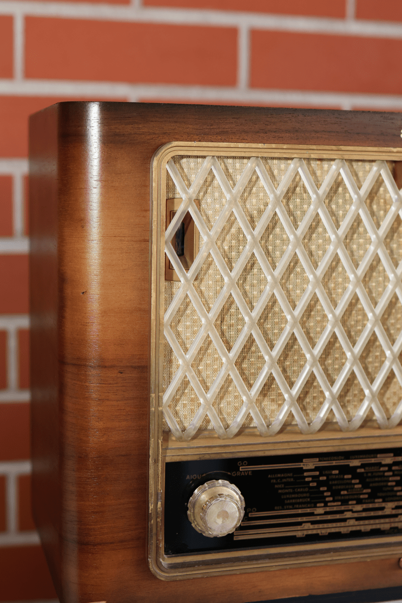 Radio Bluetooth Philips Vintage 60’S - radio - vintage - bluetooth - tsf - absolument - dab - modernisation - retrofit