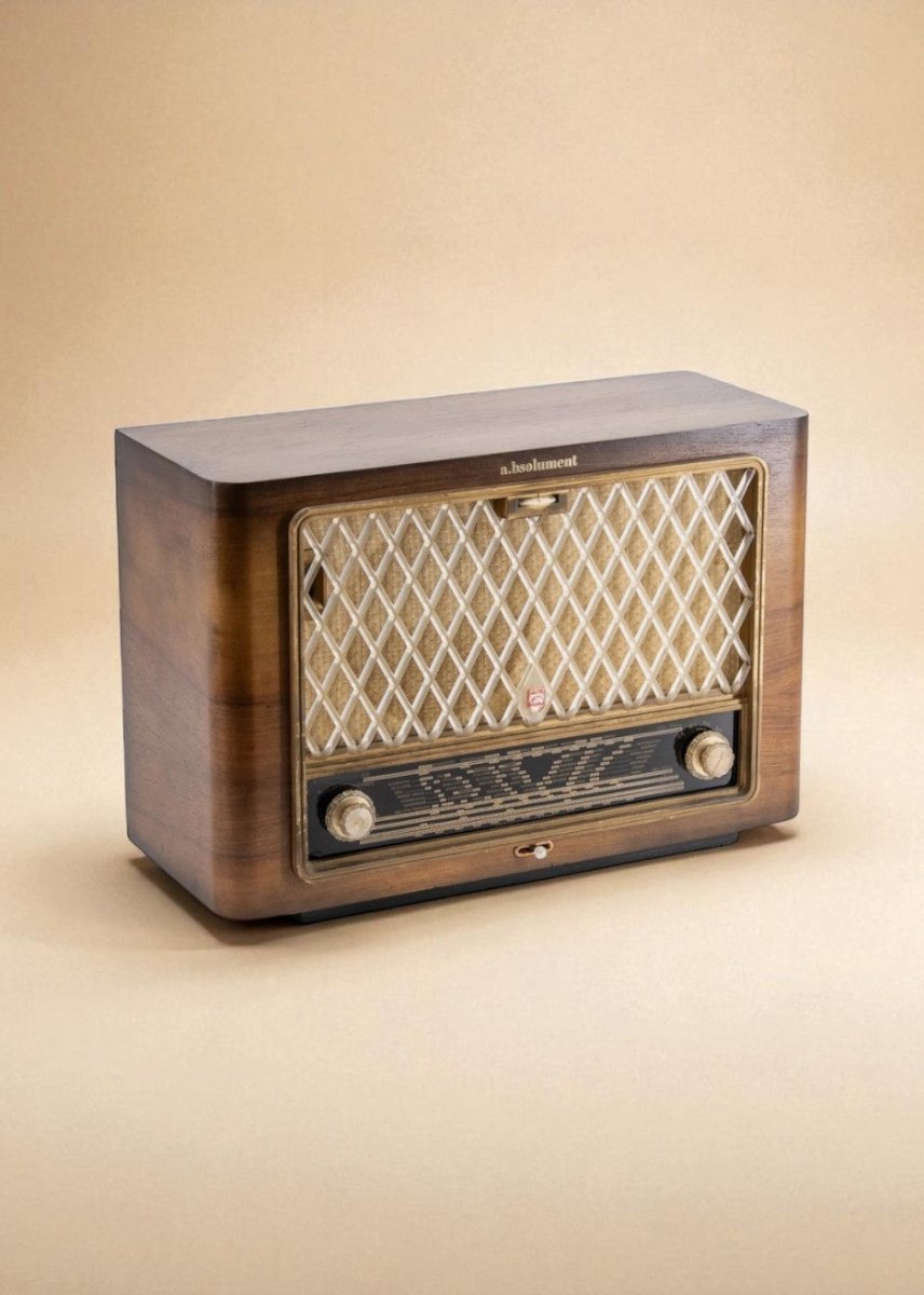 Radio Bluetooth Philips Vintage 60’S - radio - vintage - bluetooth - tsf - absolument - dab - modernisation - retrofit