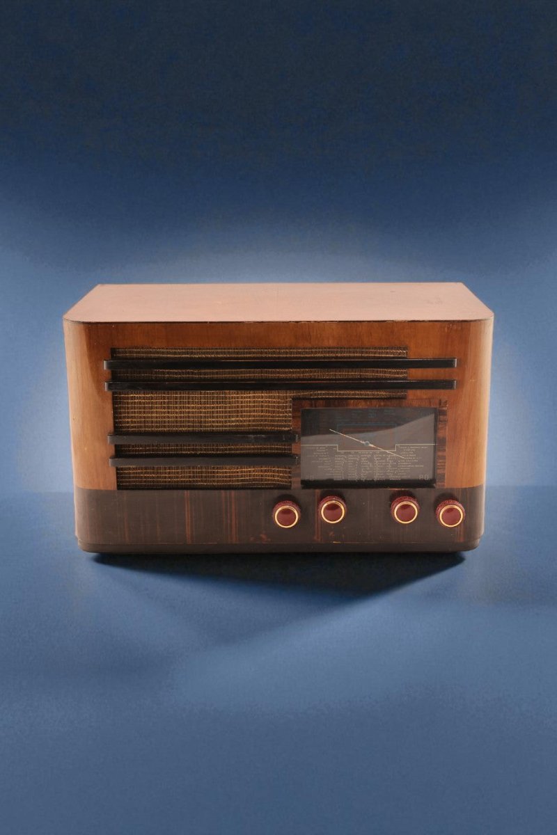 Radio Bluetooth Point Bleu Vintage 40’S - radio - vintage - bluetooth - tsf - absolument - dab - modernisation - retrofit