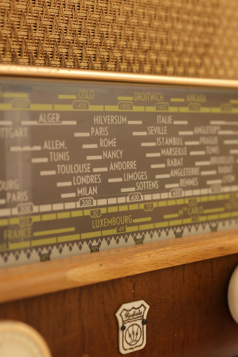 Radio Bluetooth Radiola Vintage 50’S - radio - vintage - bluetooth - tsf - absolument - dab - modernisation - retrofit