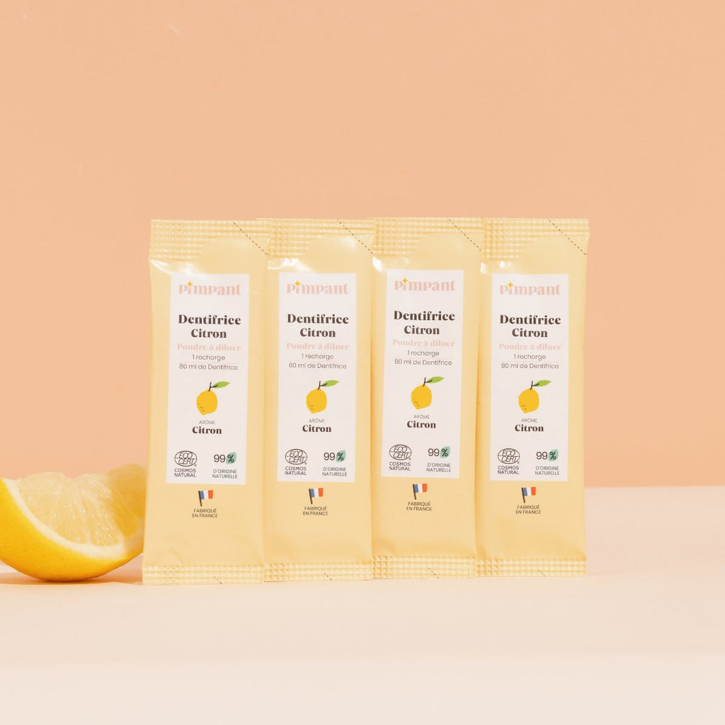 Recharges Dentifrice Citron (X4)