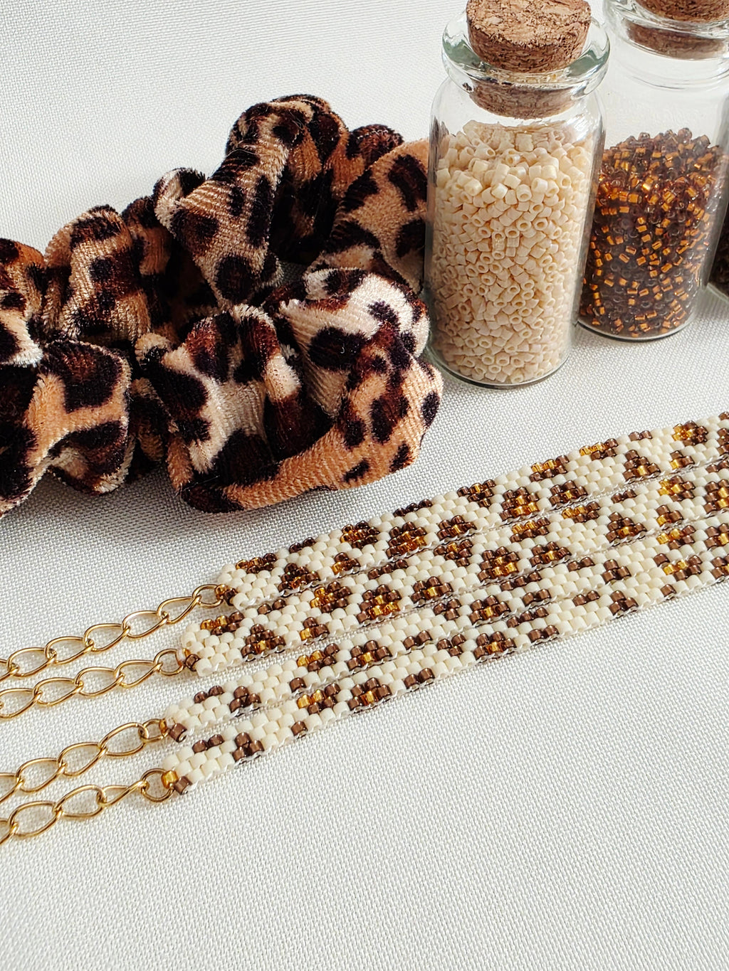 Bracelet GRaouh - motif léopard