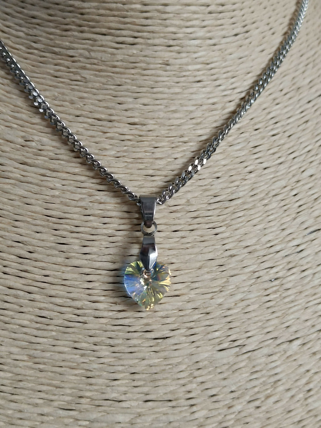 MEL/CCA Collier Cœur Argent