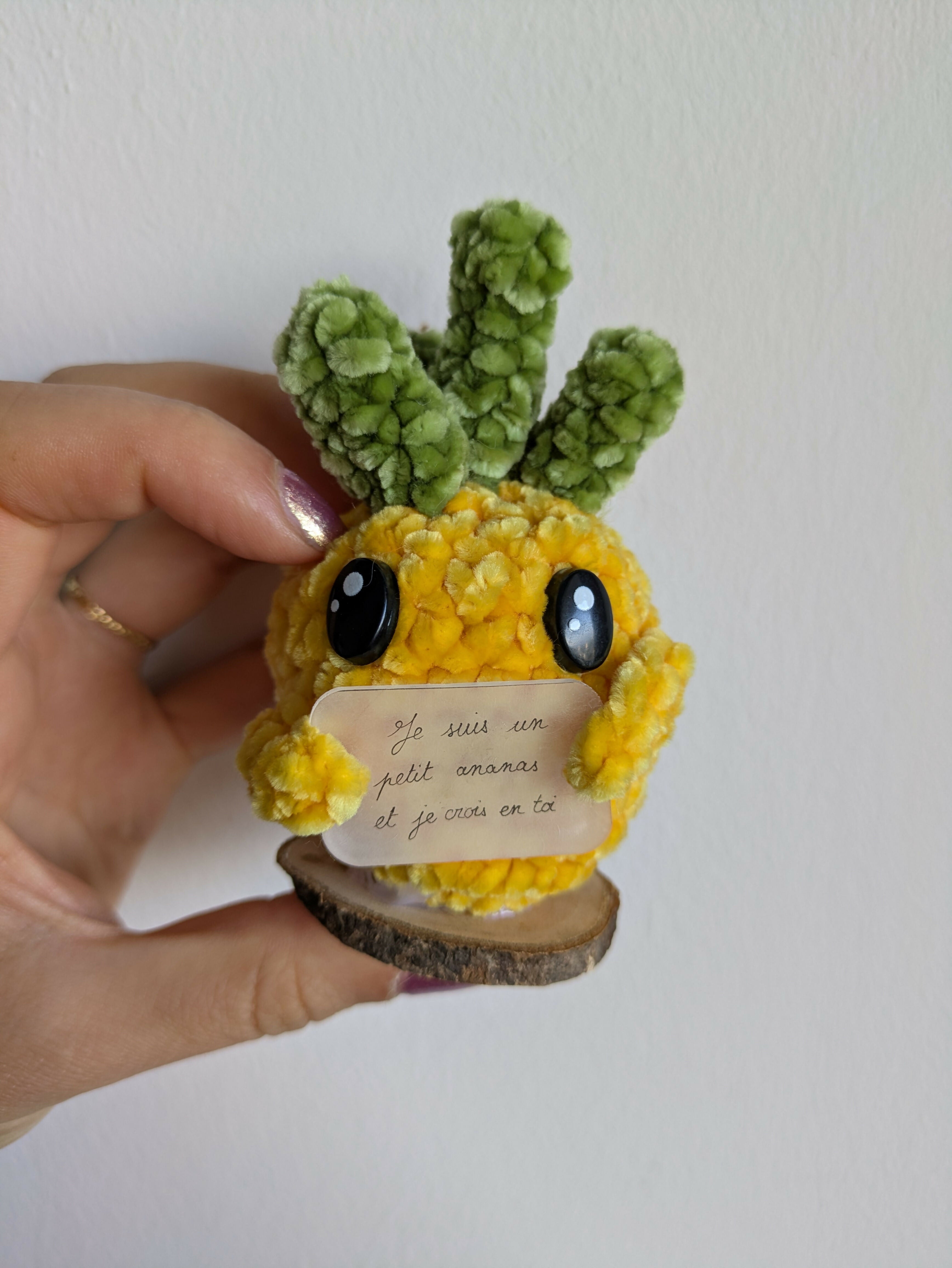 soft cuddly toy with a positive message