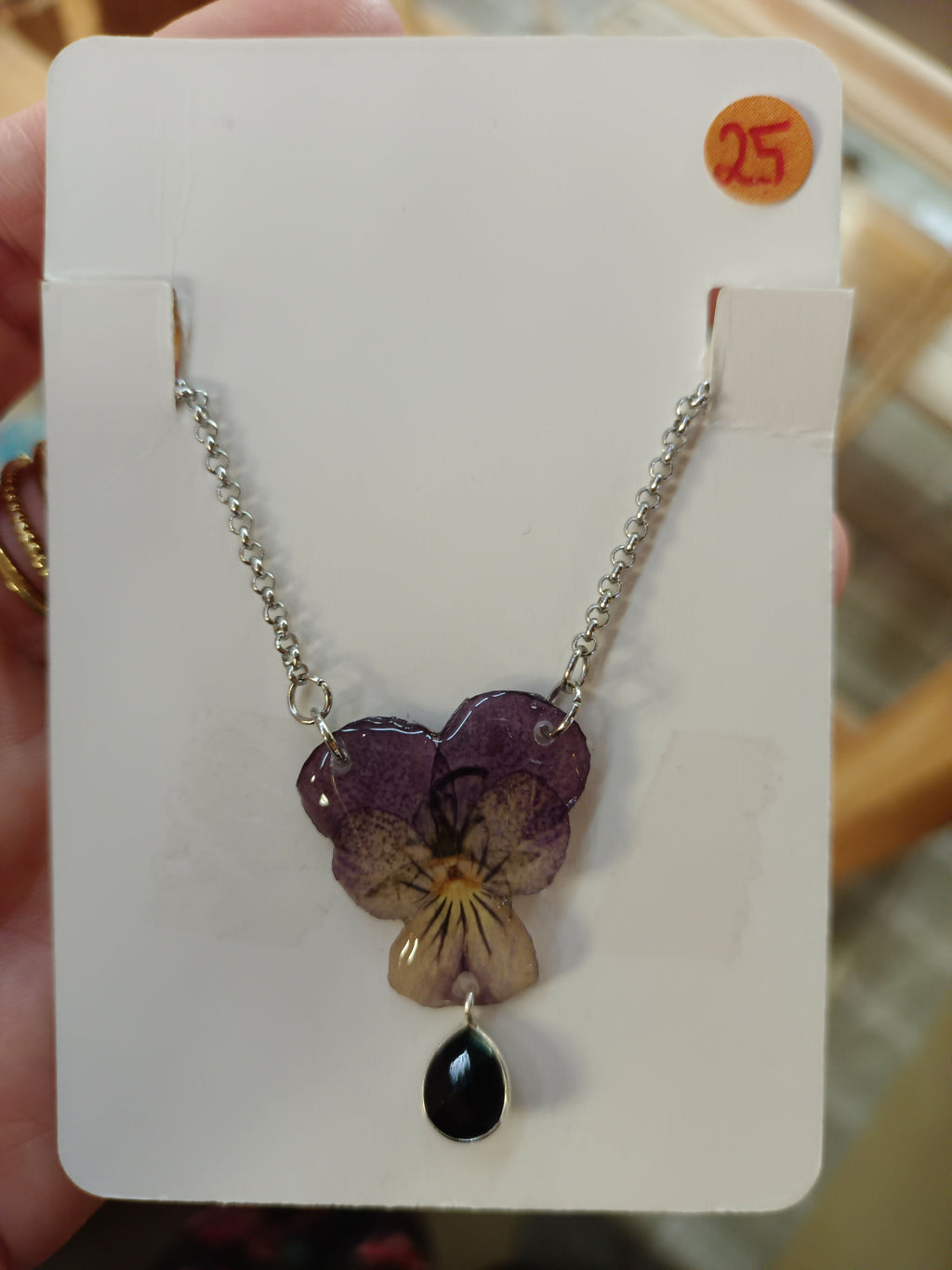ME/CFS Necklaces Dried Flowers