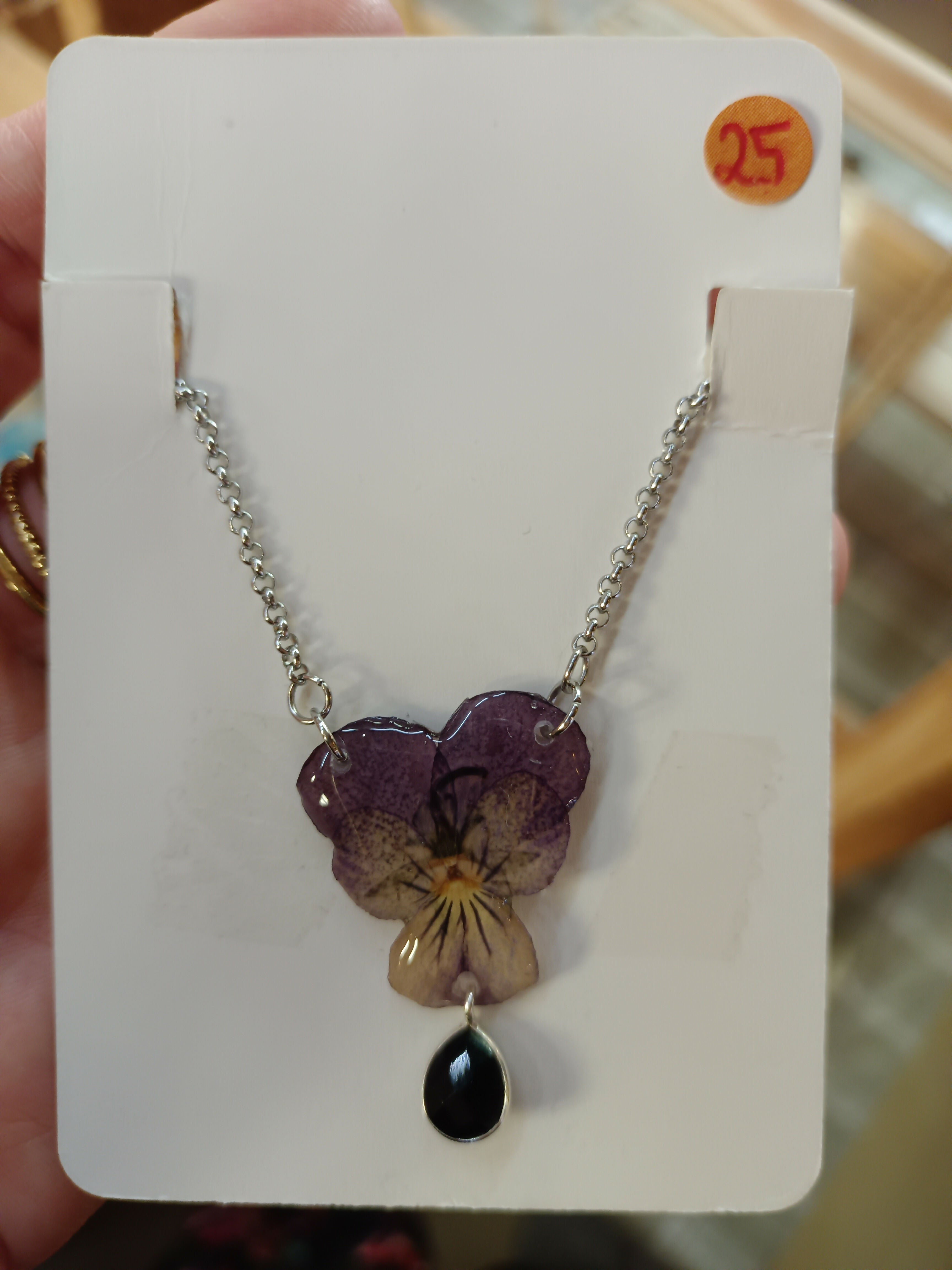 ME/CFS Necklaces Dried Flowers