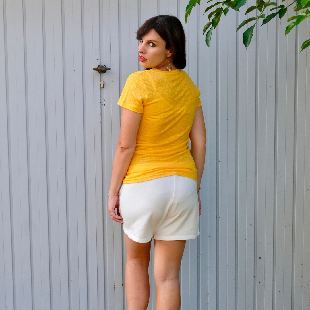 Le short confort femmes en coton bio