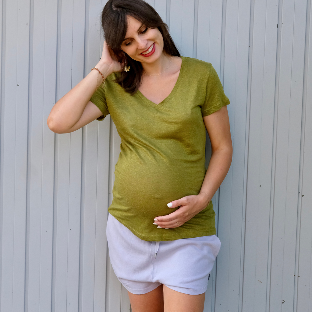 Le short confort femmes en coton bio