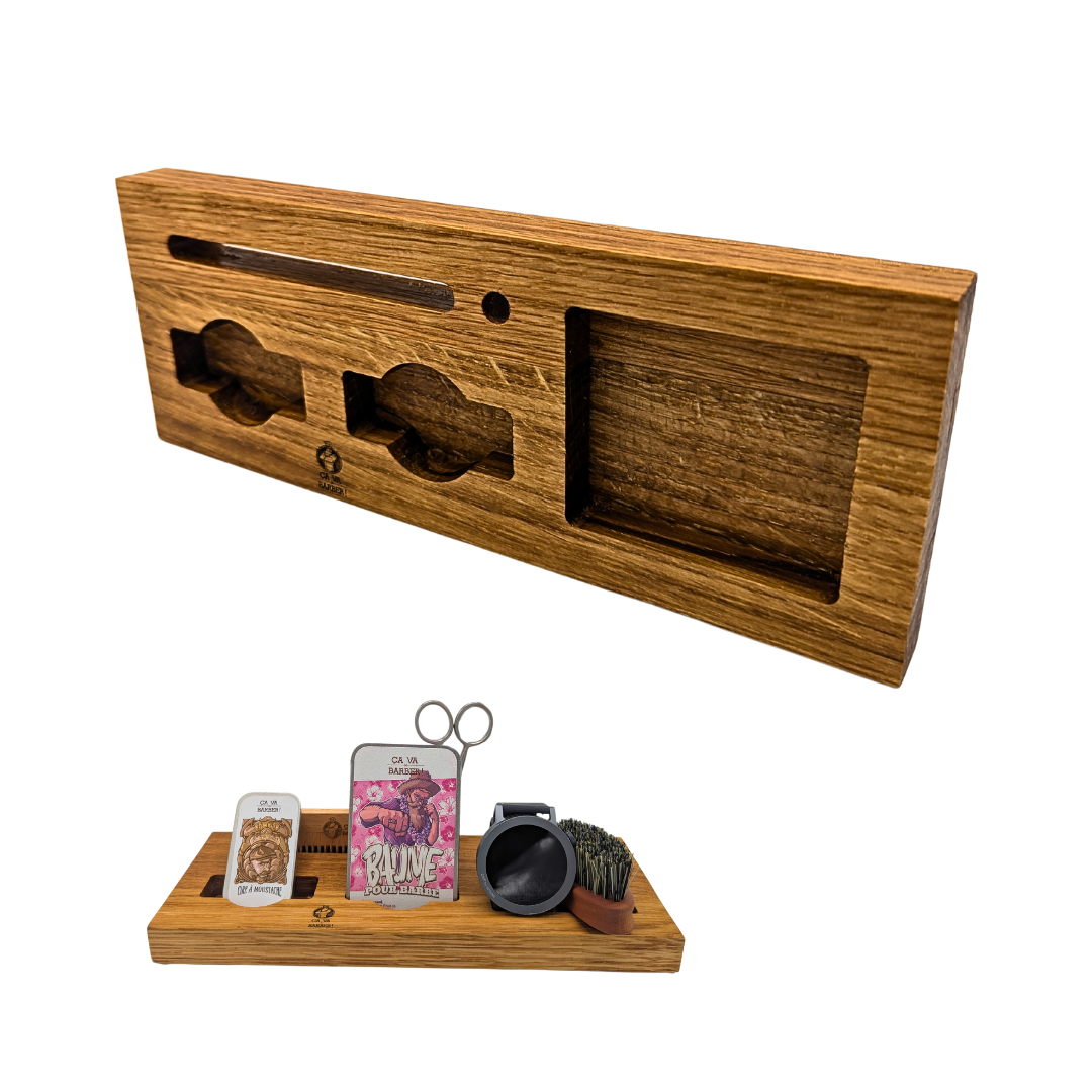 Socle de rangement pour barbus