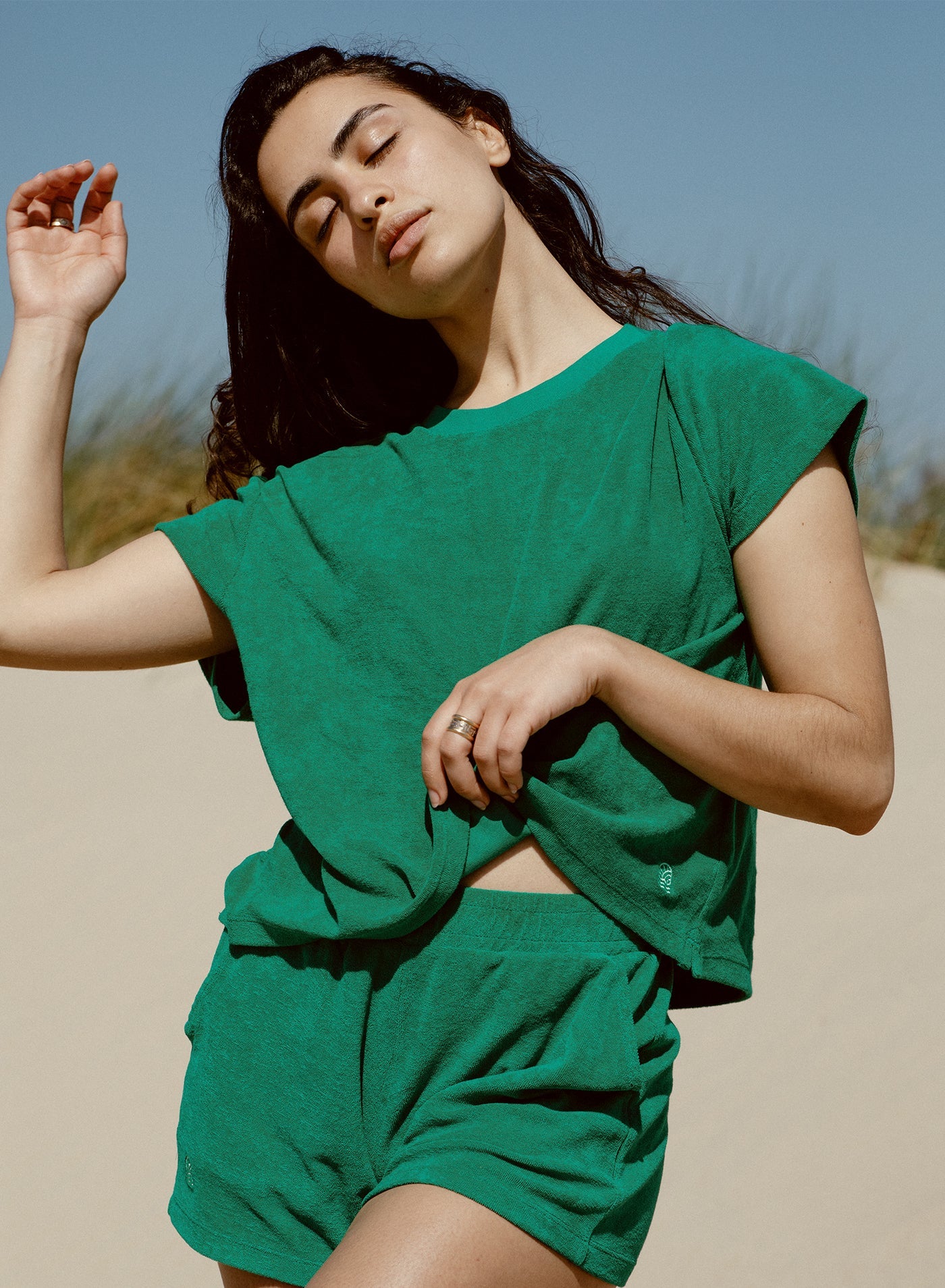 Bilbao oversized terry t-shirt