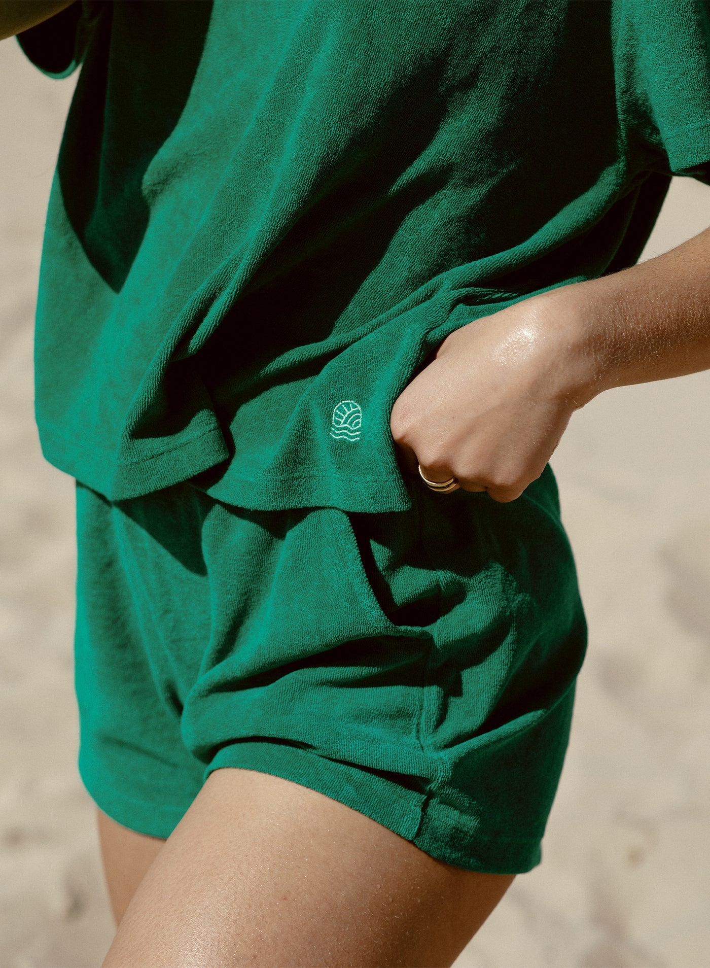 Bilbao oversized terry t-shirt
