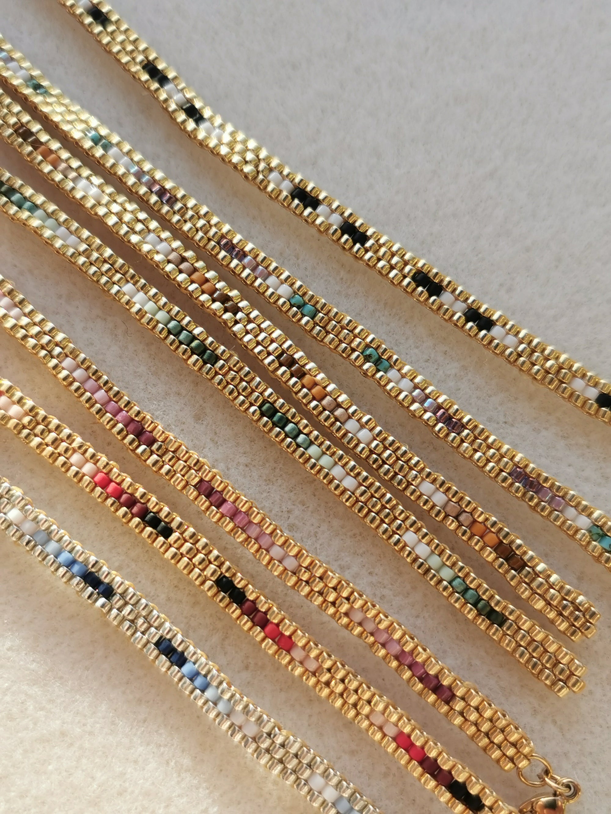 Bracelet XXS 3 Rangs - Finition Or