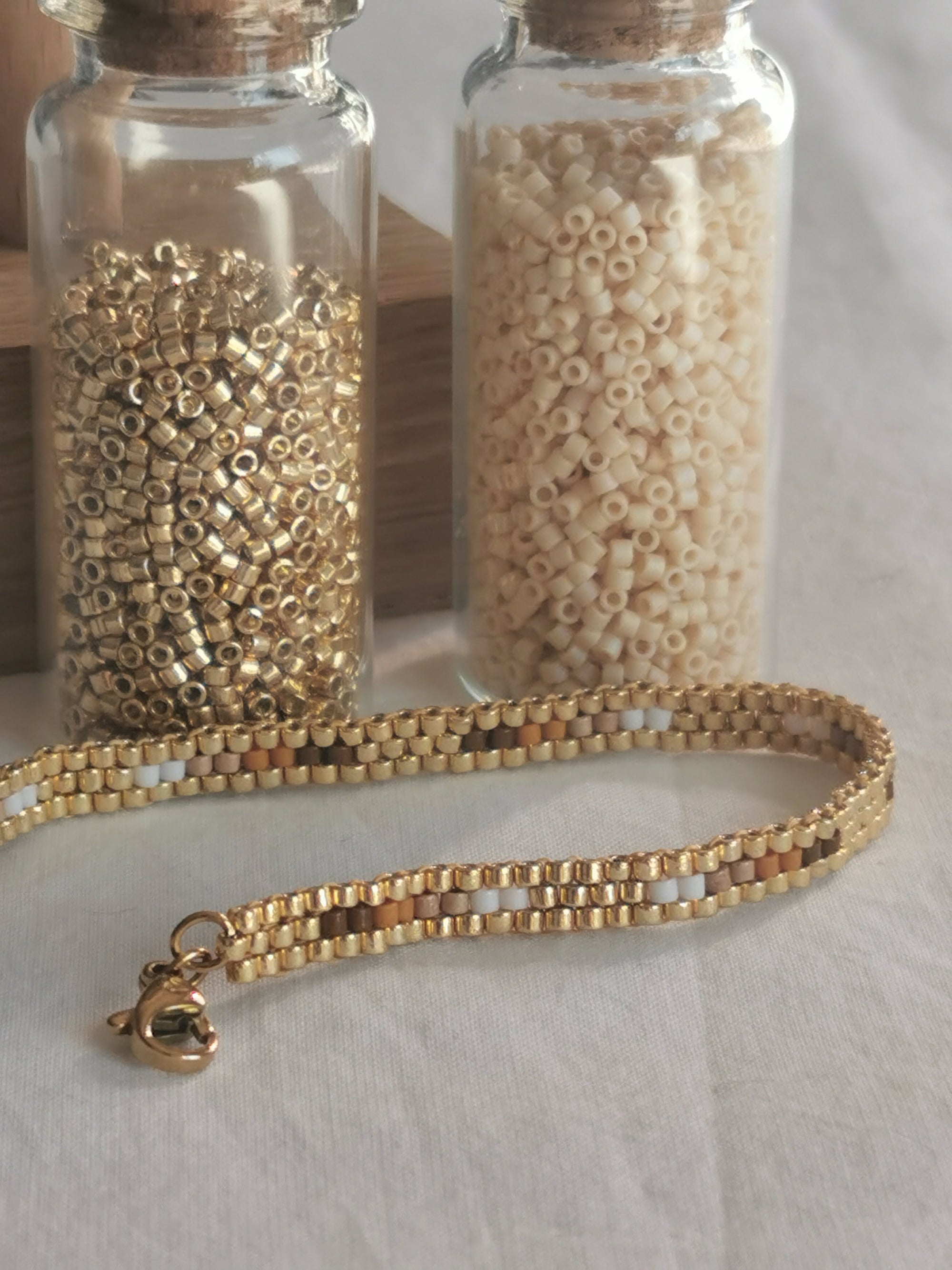 Bracelet XXS 3 Rangs - Finition Or