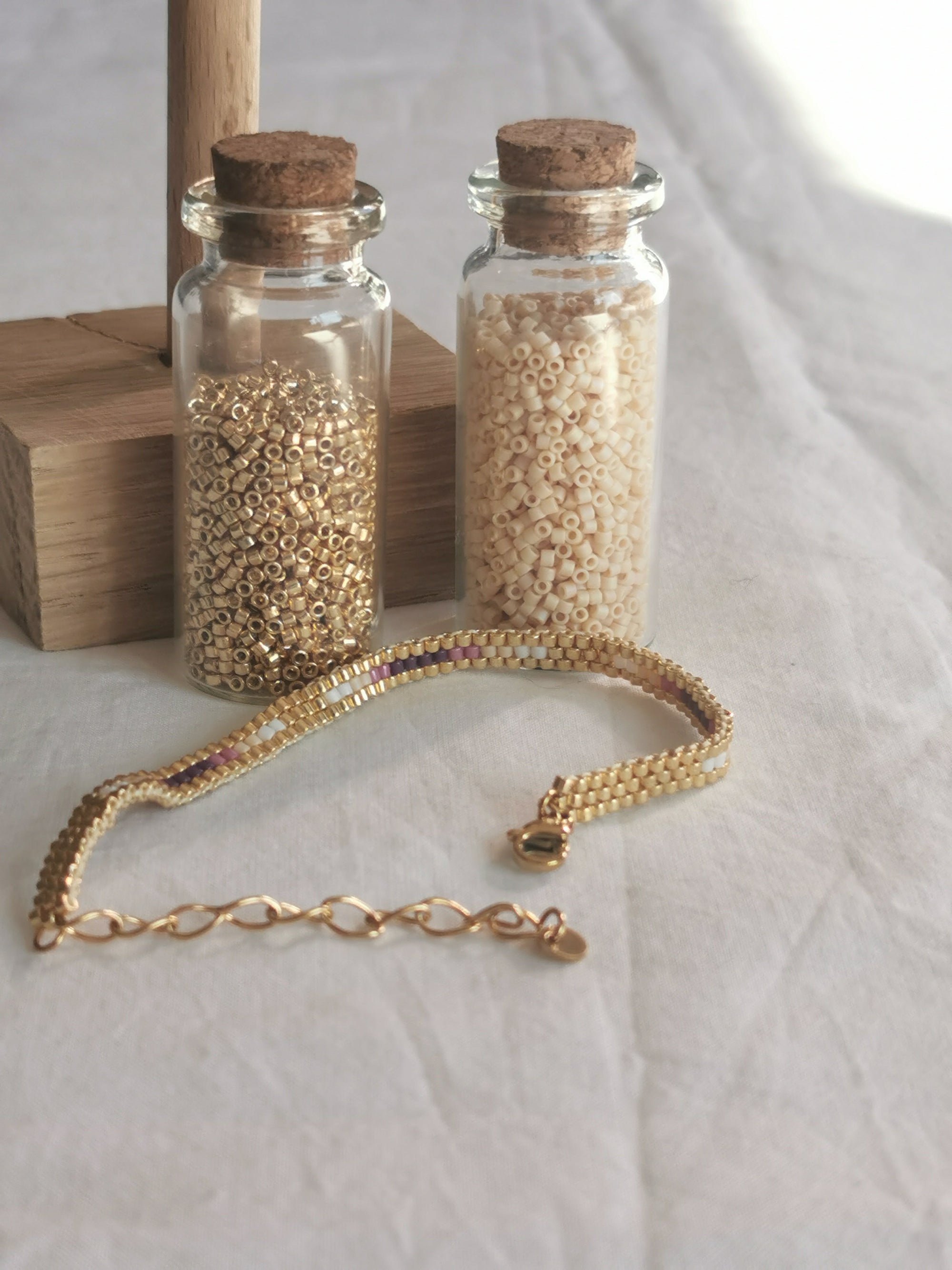 Bracelet XXS 3 Rangs - Finition Or