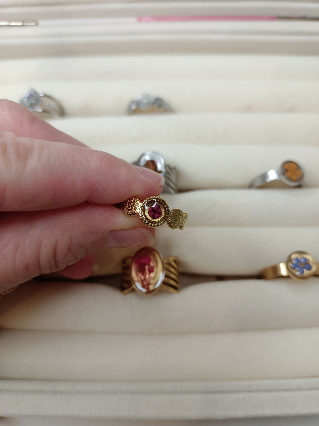 MEL/BT5 Bague Texturée 5 mm