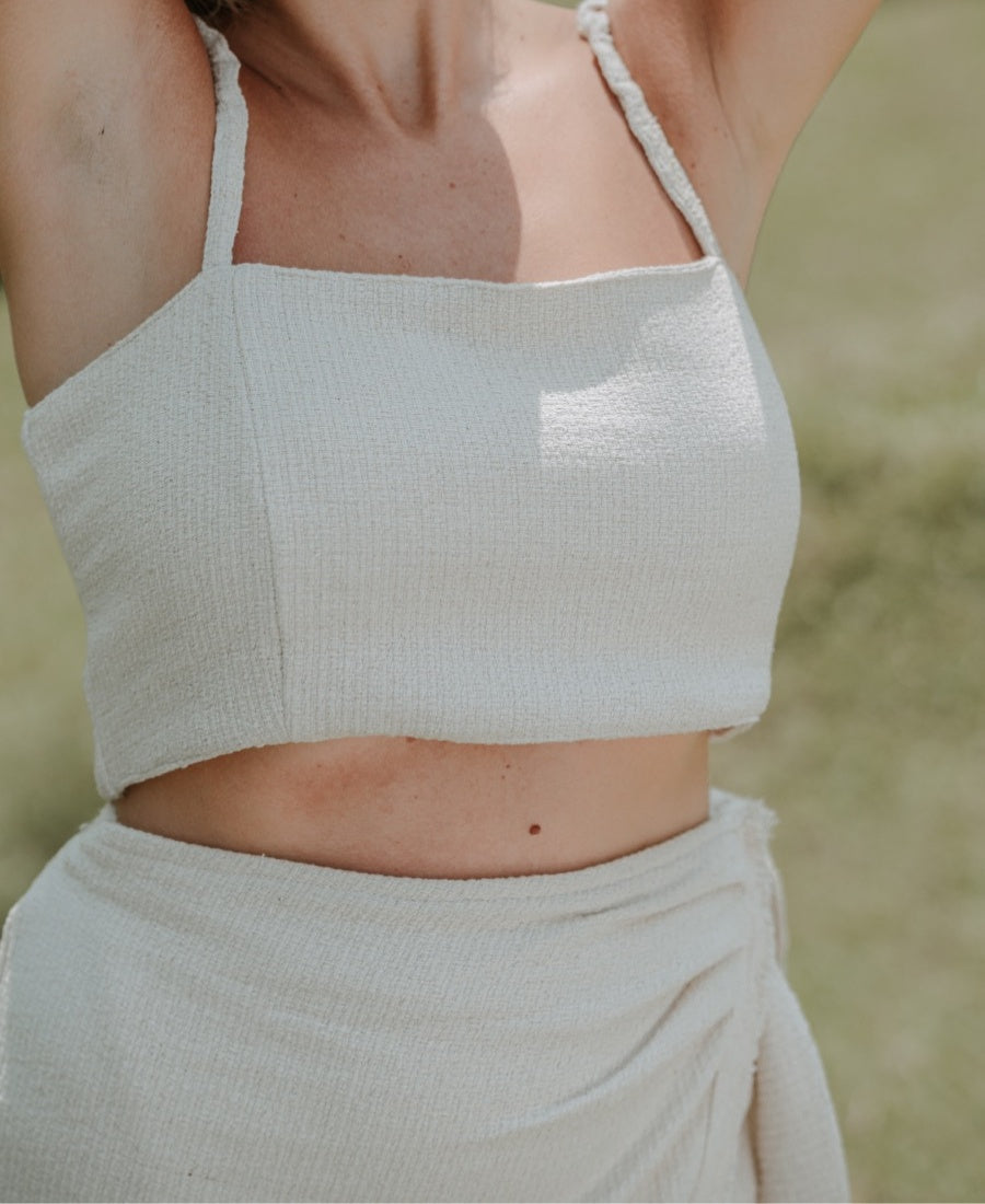 TOP EN COTON NATUREL ~ BULAN