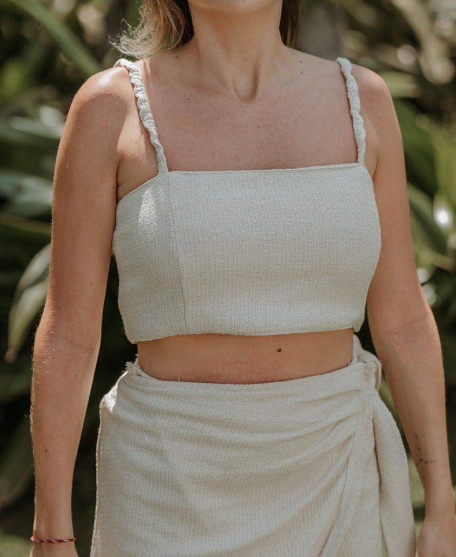 TOP EN COTON NATUREL ~ BULAN