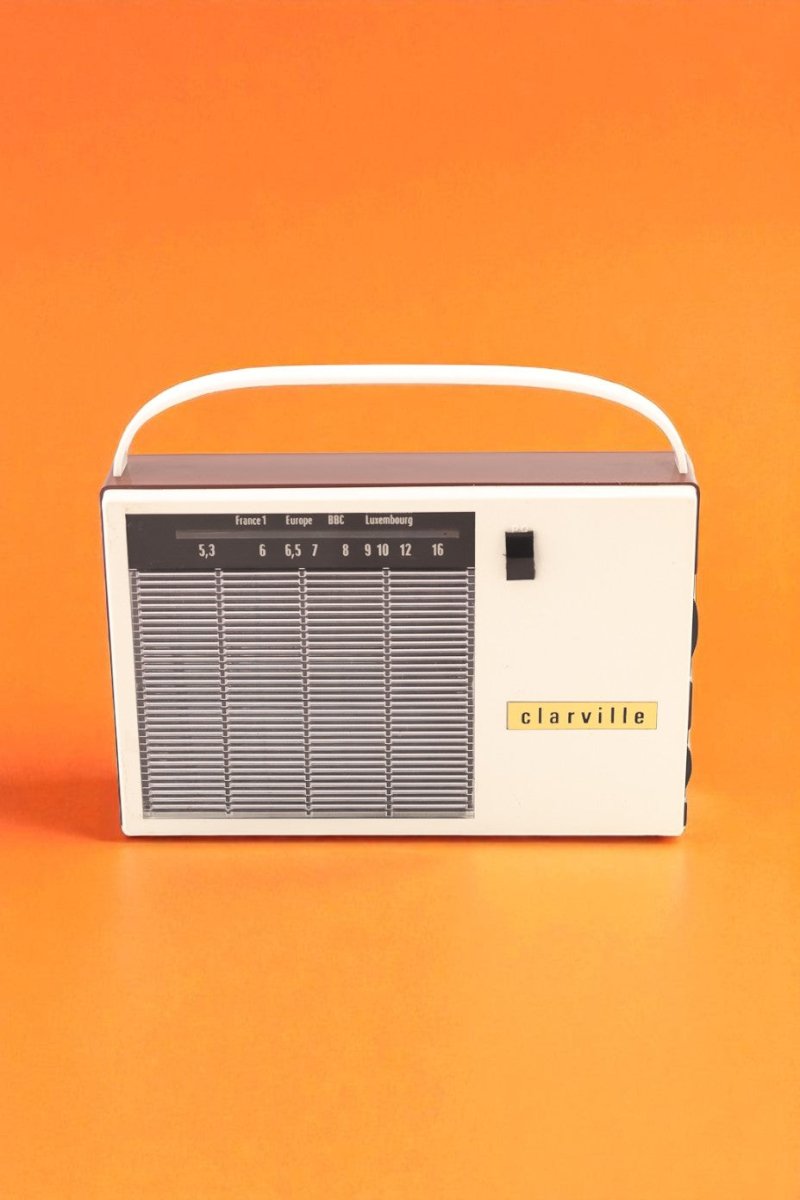 Transistor Bluetooth Clarville Vintage 70’S - radio - vintage - bluetooth - tsf - absolument - dab - modernisation - retrofit