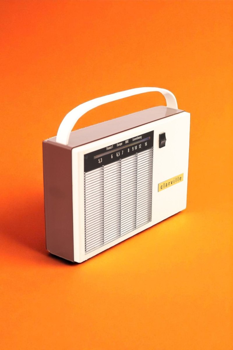 Transistor Bluetooth Clarville Vintage 70’S - radio - vintage - bluetooth - tsf - absolument - dab - modernisation - retrofit