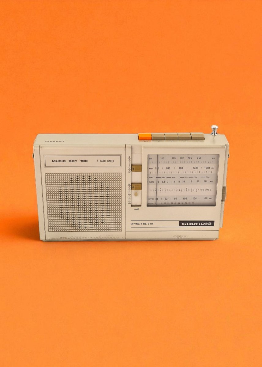 Transistor Bluetooth Grundig Vintage 70’S - radio - vintage - bluetooth - tsf - absolument - dab - modernisation - retrofit