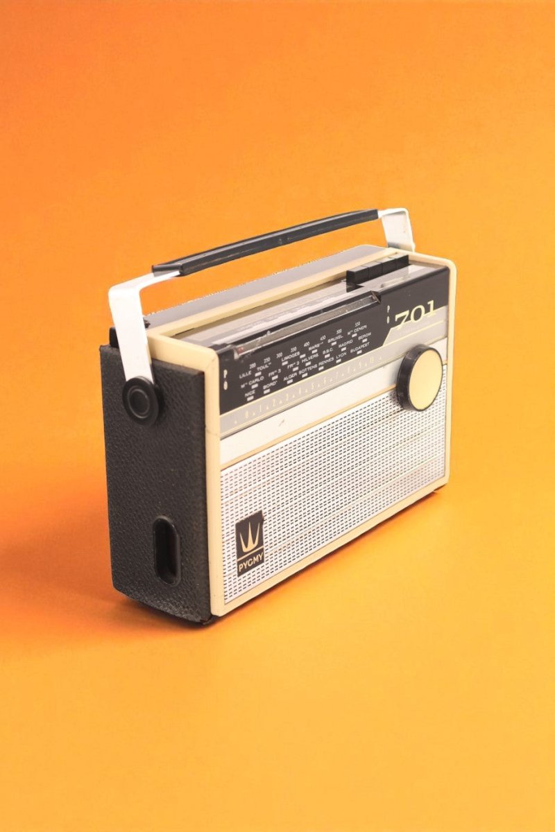 Transistor Bluetooth Pygmy Vintage 70'S - radio - vintage - bluetooth - tsf - absolument - dab - modernisation - retrofit