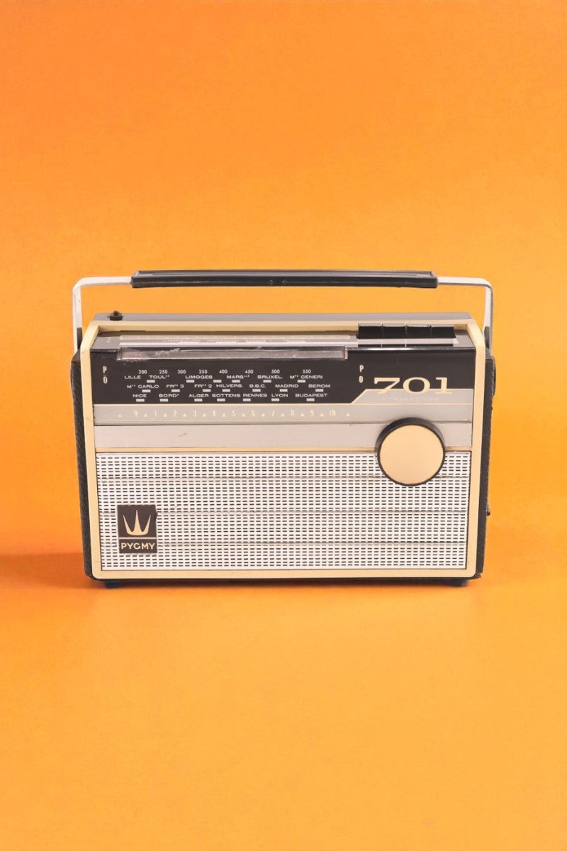 Transistor Bluetooth Pygmy Vintage 70'S - radio - vintage - bluetooth - tsf - absolument - dab - modernisation - retrofit