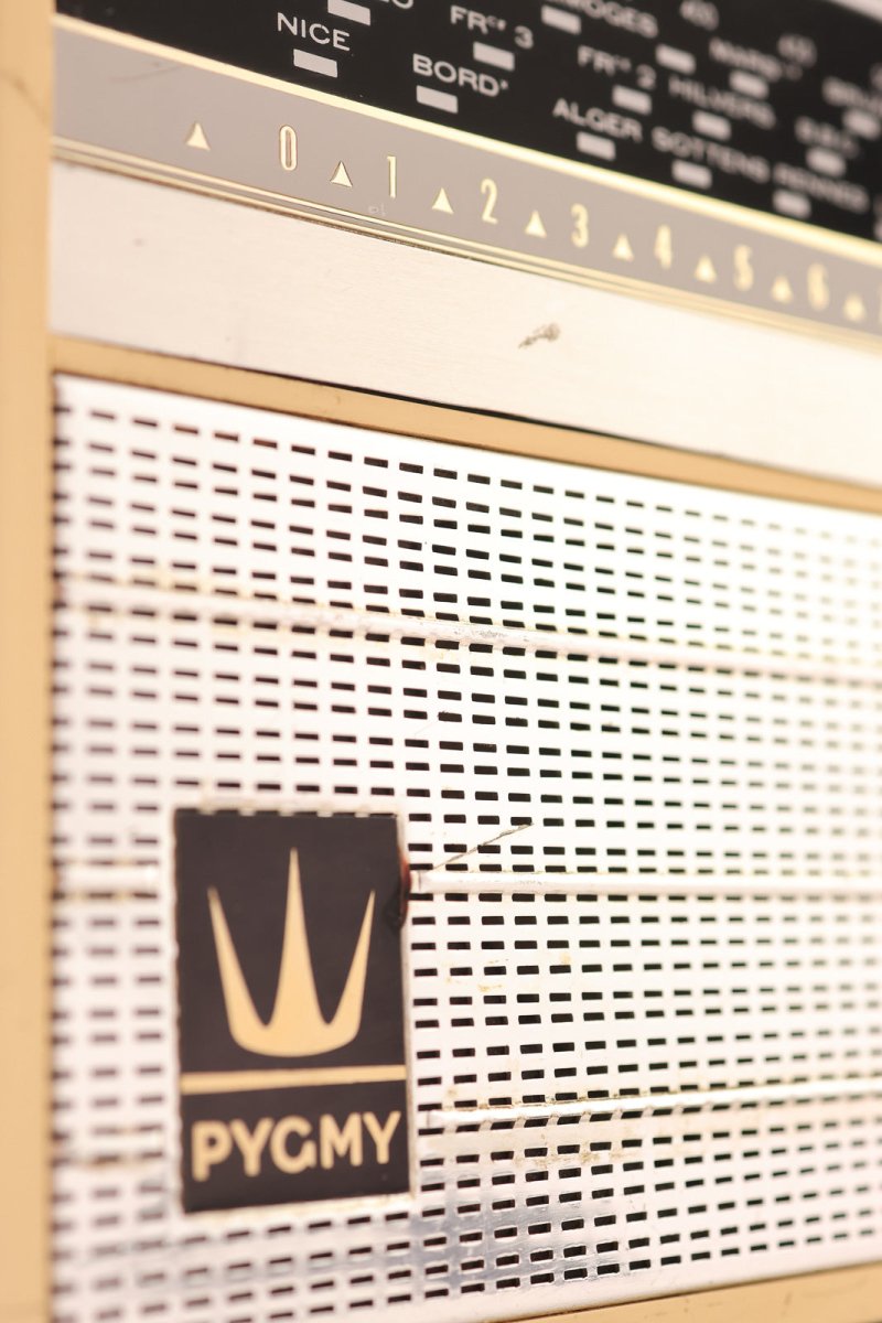 Transistor Bluetooth Pygmy Vintage 70'S - radio - vintage - bluetooth - tsf - absolument - dab - modernisation - retrofit