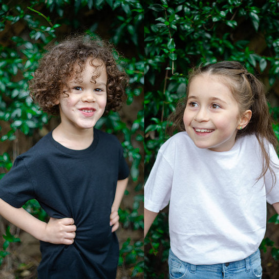 T-shirt enfants mixte en coton BIO